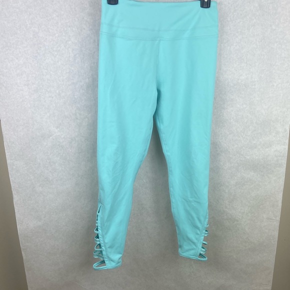 Zella Girl Aqua Workout Leggings XL/TG (14/16) - Picture 2 of 10